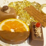 *限定*チョコオレンジとチョコレート２種のバッグチャーム*