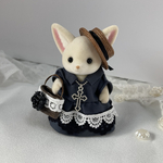 シルバニア　お母さんのちょいゴスロリコーデセット（銀の十字架ver.）