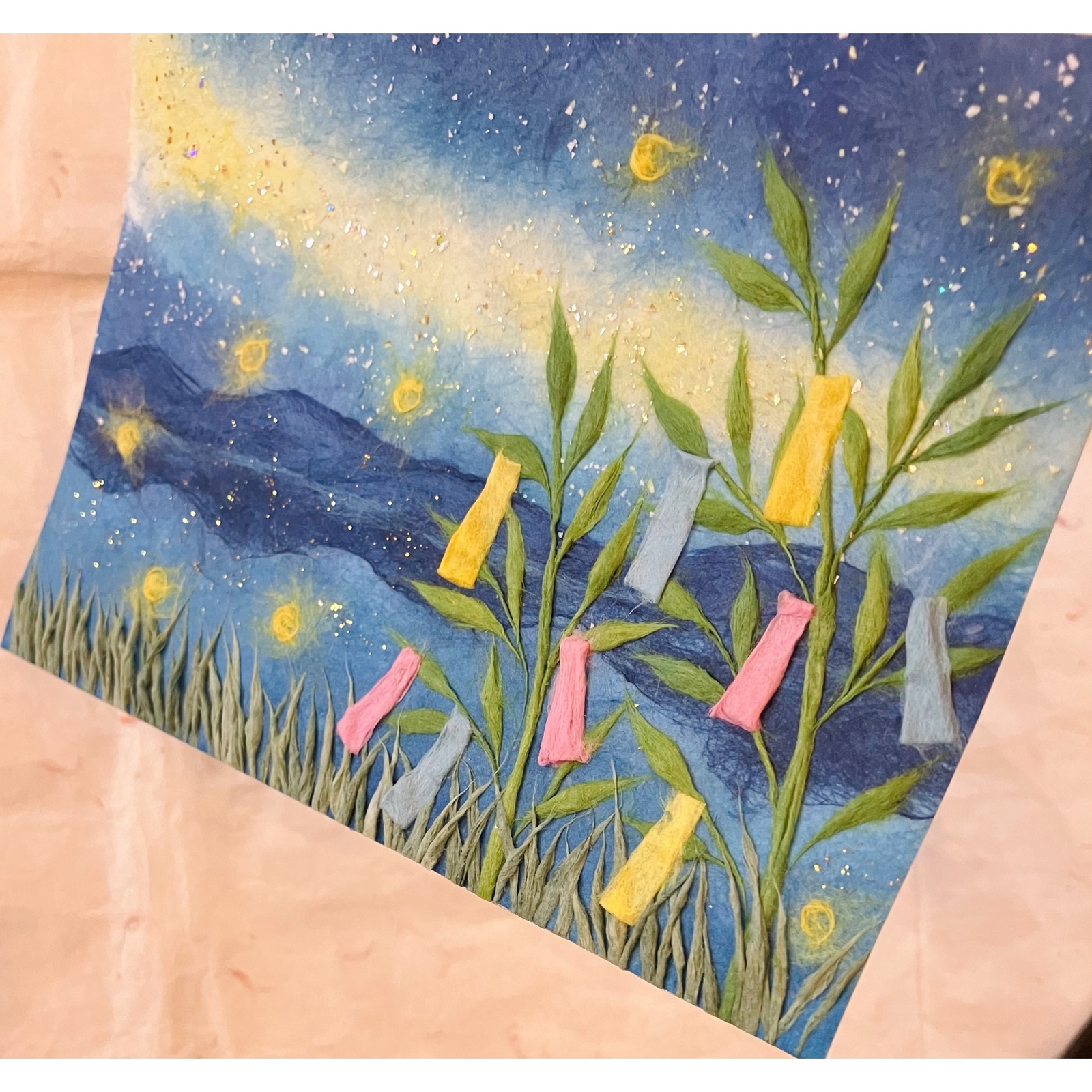 10万円です。七夕「絵画」原画A4サイズ 10万円です。七夕「絵画」原画A4サイズ