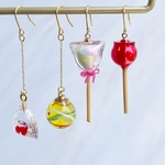 【夏の福袋】日本の夏祭り てんこもり4点セット ピアス イヤリング