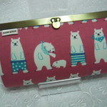 長財布(bear blue）