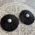 大きなフラワーピアス