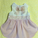 DM  pink  rose  リボンワンピ  🎀値下げ