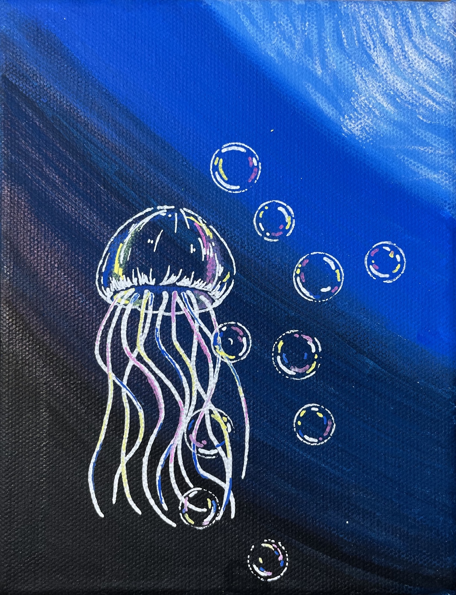 ポスカアート】消えてしまいそうなクラゲ - takochin's_galley | minne