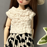 ランダムシャーリングトップス【リカちゃん.ブライスの洋服】ドール服