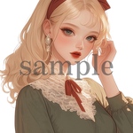 オリジナル人物ステッカー♡No.200