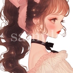 オリジナル人物ステッカー♡No.494