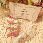 baby&kidsに♡ヘアクリップ4点セット(ベリーⅡ)