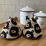 ふわふわ三角鍋つかみ　