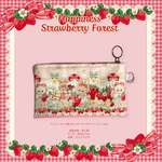 Cherish365【Happiness Strawberry Forest A】ペンケース / 小物入れ / ポーチ / スマートフォン入れ CHO356