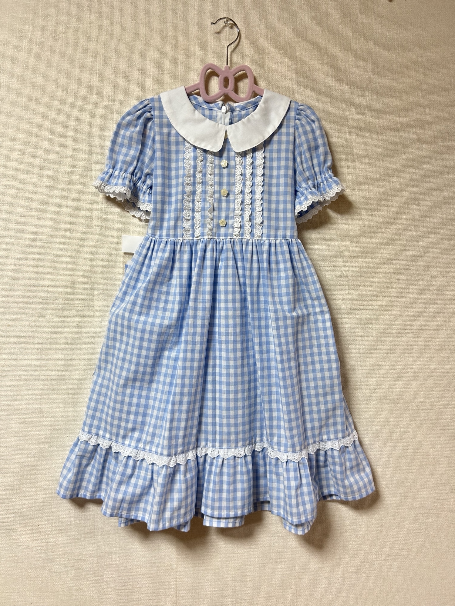 ★9キッズ★　ハンドメイド子供服　ワンピース ワンピース 130 - 子供服の人気通販 | minne 国内最大級の