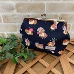 ⚠️作品説明参照⚠️モルモット◆がま口ポーチ◆がま口バッグ◆キャスキッドソン◆ Cath Kidston◆モルモットバッグ◆モルモットポーチ◆がま口◆小動物グッズ◆ハンドメイド