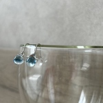 ティアドロップビーズのフックピアス✨
