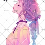 【D167】teatea.オリジナル 人物ステッカー
