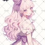 【D224】teatea.オリジナル 人物ステッカー