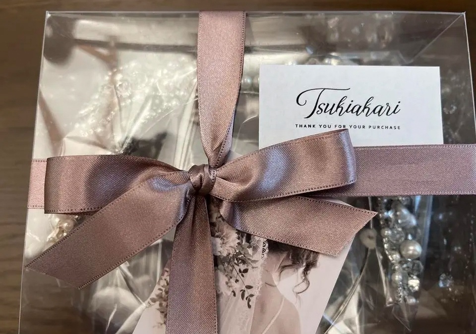 ティアラ/天然石使用/月光〜shine/雫型淡水パール＆ティアドロップ型