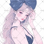 【D365】teatea.オリジナル 人物ステッカー 