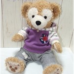☆ダッフィー コスチューム パーカーセット パープル 服