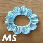 猫首輪《MS》ストライプ ミントグリーン