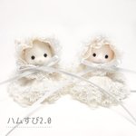 【masamune0106様専用】☆ゆめかわ☆　シルバニア　総レースドレス　３着セット