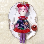 オーダー作品　glad doll mini バッグチャーム　ドールチャーム