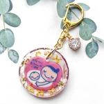 【キンモクセイ】マタニティマーク　レジンキーホルダー