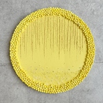 assure2003様オーダーアクリル画テクスチャーアート︎抽象画原画キャンバスアートパネルyellow