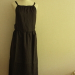 LINEN　エプロンワンピース（Ｍ～Ｌ）