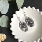 イヤリング/樹脂フック対応　大人シンプル ピアス 