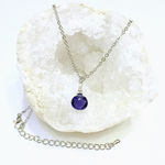 Iolite. 〜天然石アイオライトのネックレス〜