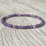 広い心で絆を強める パワーストーンブレスレット/マルチカラーサファイア(天然コランダム）/天然石 パワーストーン ブレスレット/天然石ブレスレット/ﾊﾟﾜｰｽﾄｰﾝ ﾊﾟﾜｰｽﾄｰﾝ