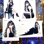 オリジナル人物ステッカー♡black dress ③