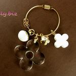 saly☆かわいいー！お花のキーホルダー