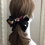 バナナクリップLサイズ プッチシルク ブラック