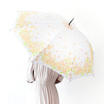 【花咲く傘】金木犀【晴雨兼用】日差し　花柄