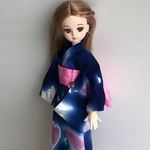 リカちゃん服(七夕まつりに着たい浴衣♡)