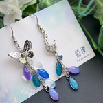 和風・雫靡く蝶々/ピアス/ノンホールピアス