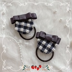 (no.126) Gingham check strawberry 