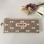 エピペンポーチ《洗える保温保冷ポーチ・リボン》
