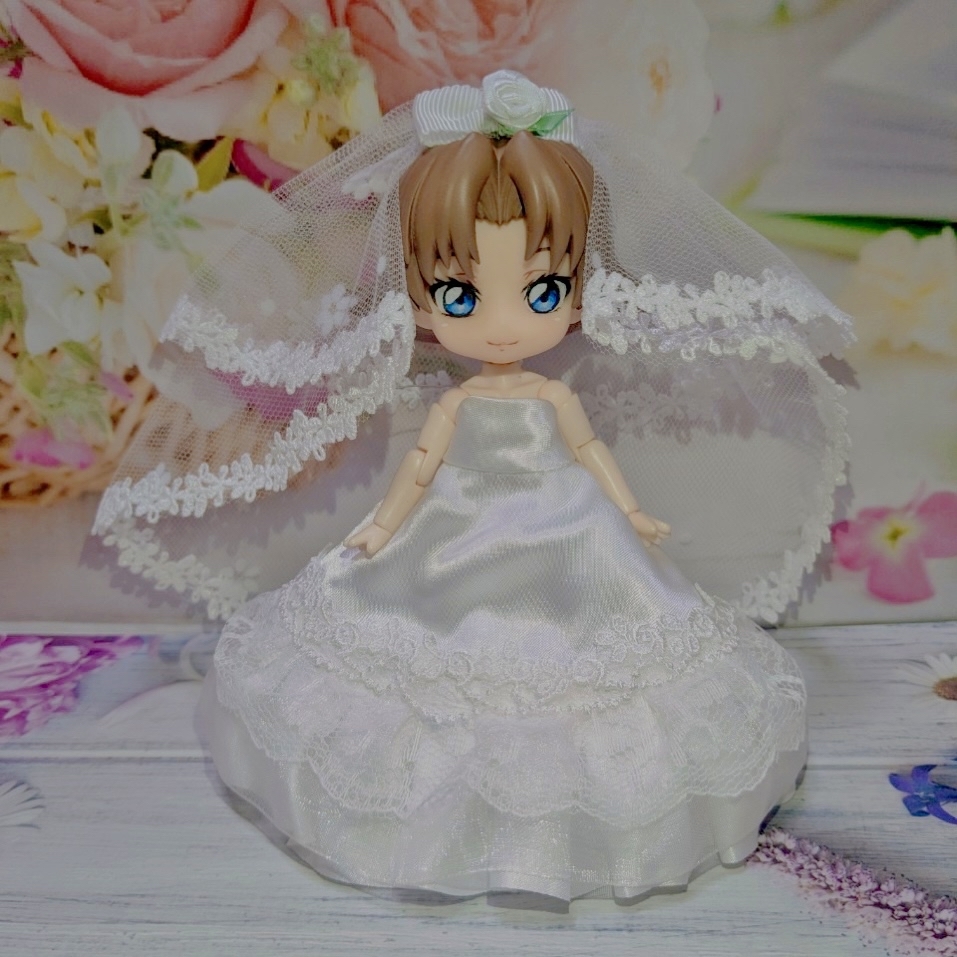妖精のウェディング(①のリボン)オビツ11・ねんどろいどどーる