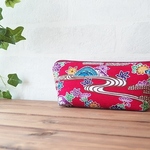 メガネケース（ペンケース・コスメポーチにも）瓶型文様