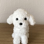 あみぐるみ⭐︎トイプードル（ホワイト)