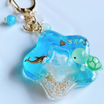 シャカシャカキーホルダー　ダブルシェイカー　海　星