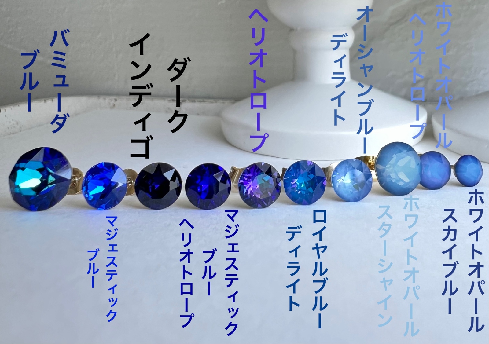 スワロフスキー・クリスタル®︎ クローバー フラワー ネックレス 