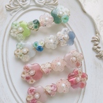 【ohanaカラー選べる】ぎゅうぎゅうohanaヘアクリップ♡