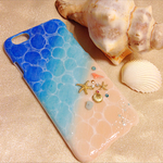【再販】iPhone6スマホケース♡浜辺風デザイン♡海、ロンハーマン好きな方に♡