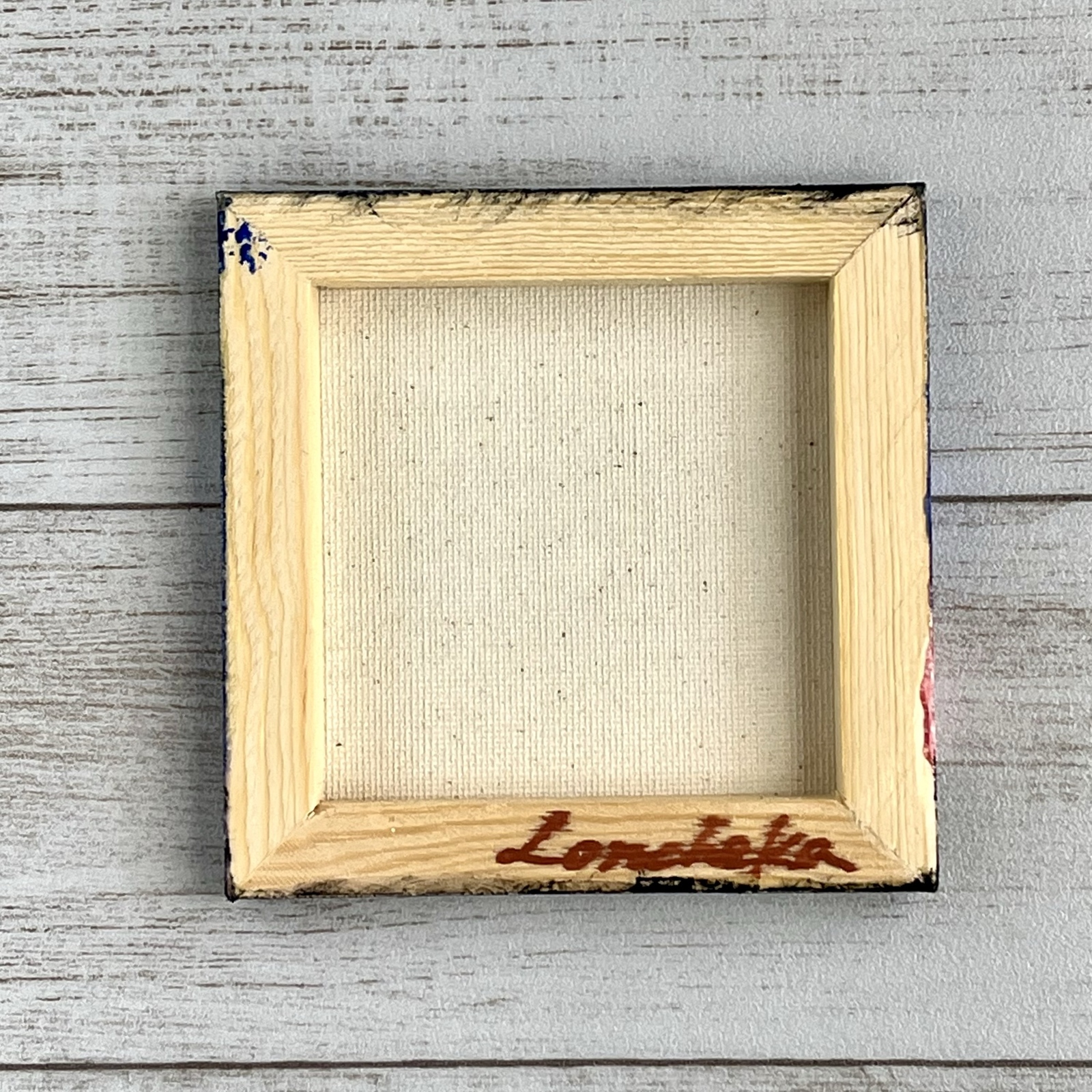 アクリル画　原画　「雪景色02」額縁付　SMサイズ　キャンバス Amazon | LZHLMCL アクリル絵の具デジタル絵画 数字でDiy油絵冬