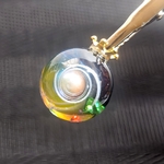 宇宙玉 ４色 ネックレス キーホルダー