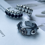 ear cuff ×3 monotone