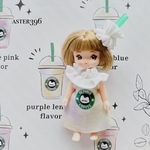 OCHIBISドリンクワンピース　パープルレモン